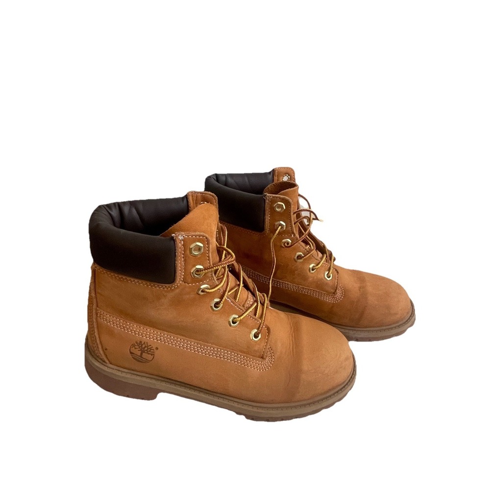 Timberland Classic 6-Inch Premium Wheat Nubuck Boots Size 6M‎